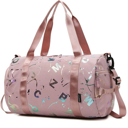 Street Vibe Graffitti Letter Gym Bag