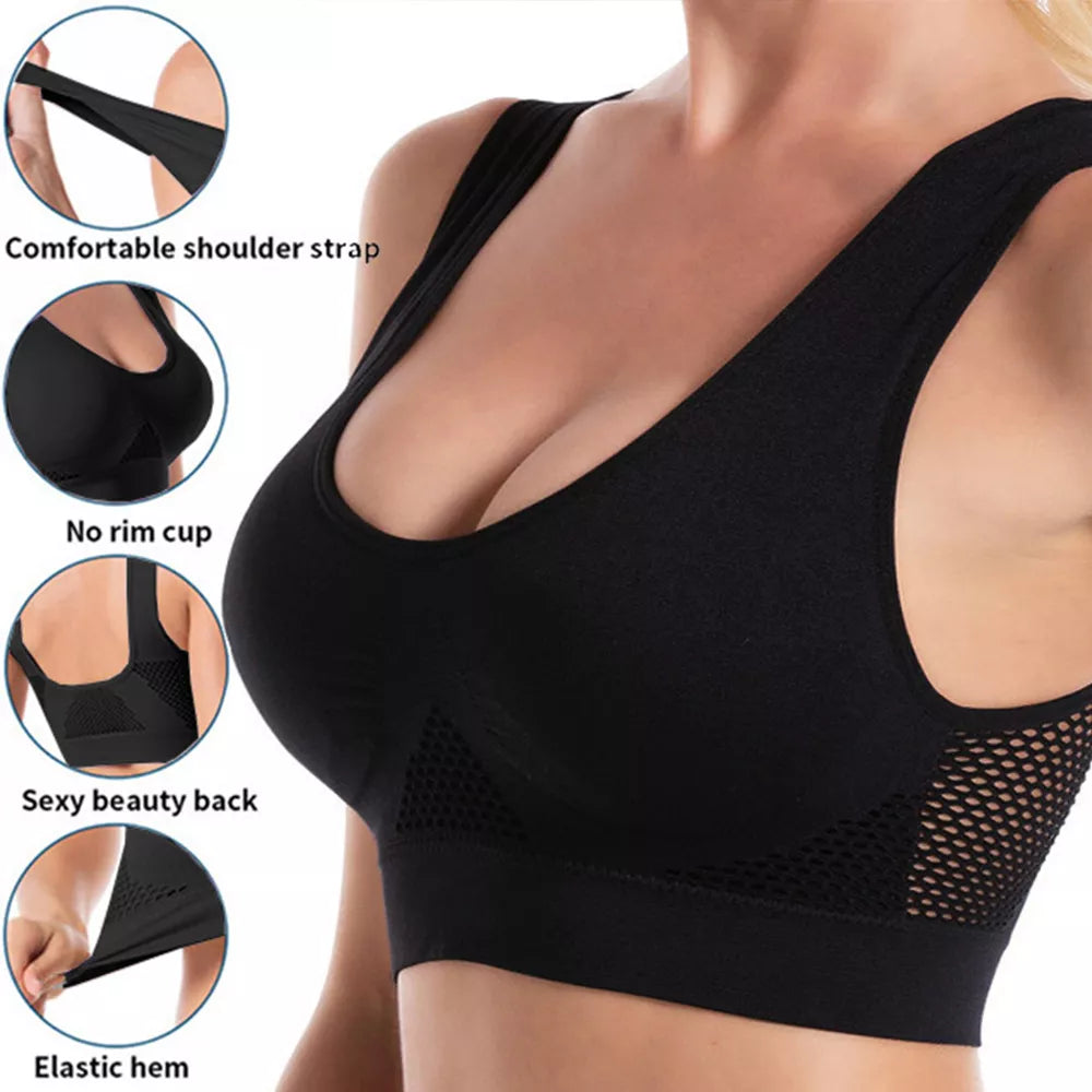 Athena Mesh Sports Bra